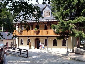 Touristinformation im Berghaus an den Greifensteinen