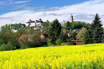 Blick auf Augustusburg