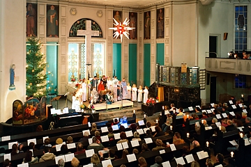 Krippenspiel in der Friedenskirche Aue-Zelle