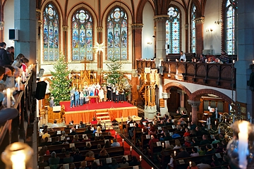 Krippenspiel in der St.-Nicolai-Kirche Aue