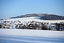 Blick auf den Ahornberg bei Seiffen