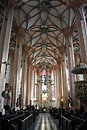 Blick in das Innere der St. Annenkirche Annaberg-Buchholz