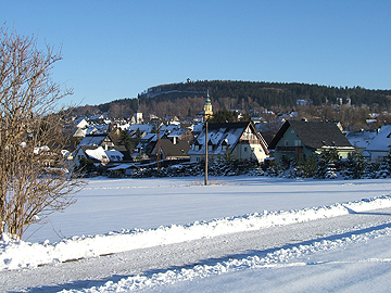 Wintertag in Scheibenberg